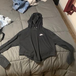 Nike crop hoodie